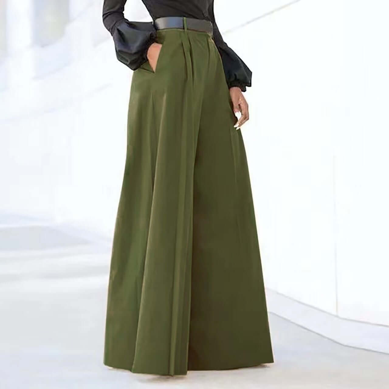 Wide leg pants for women high waisted casual loose fit