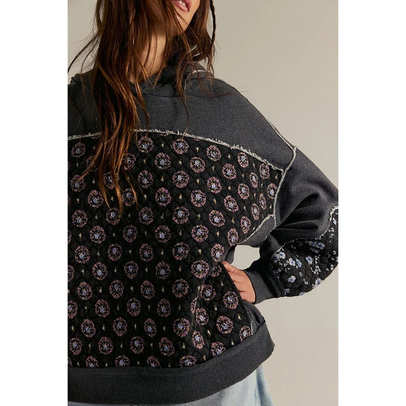 Womens BlossomQuilt Hoodie