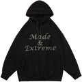Hoodie Men Diamond Harajuku Letter Graphic Print Plus Velvet Pullover Men Punk Hipster Fashion Casual Couple Streetwear-1