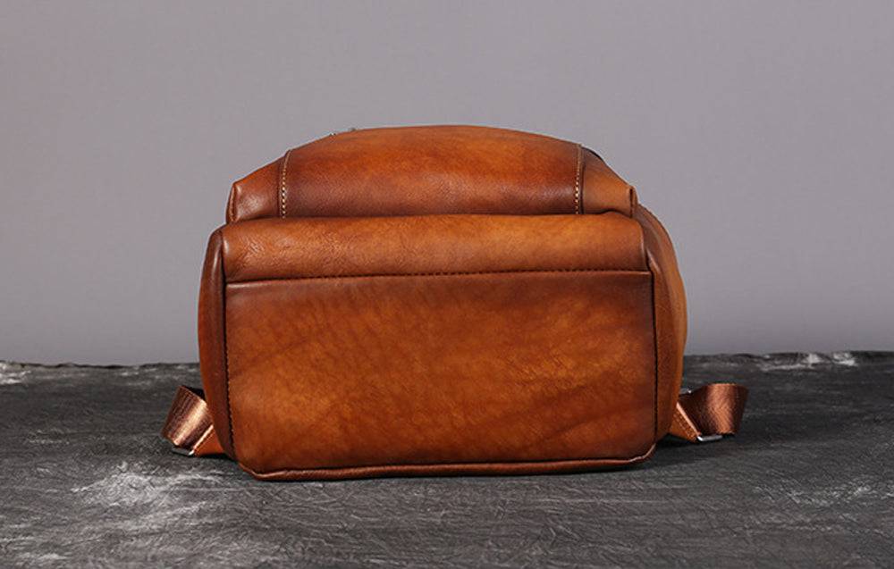Rossie Viren Women's  Womens Vintage Leather Backpack