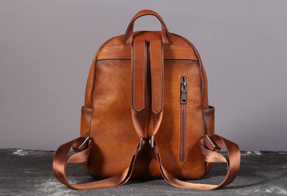 Rossie Viren Women's  Womens Vintage Leather Backpack